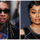 Tyga, left; Blac Chyna